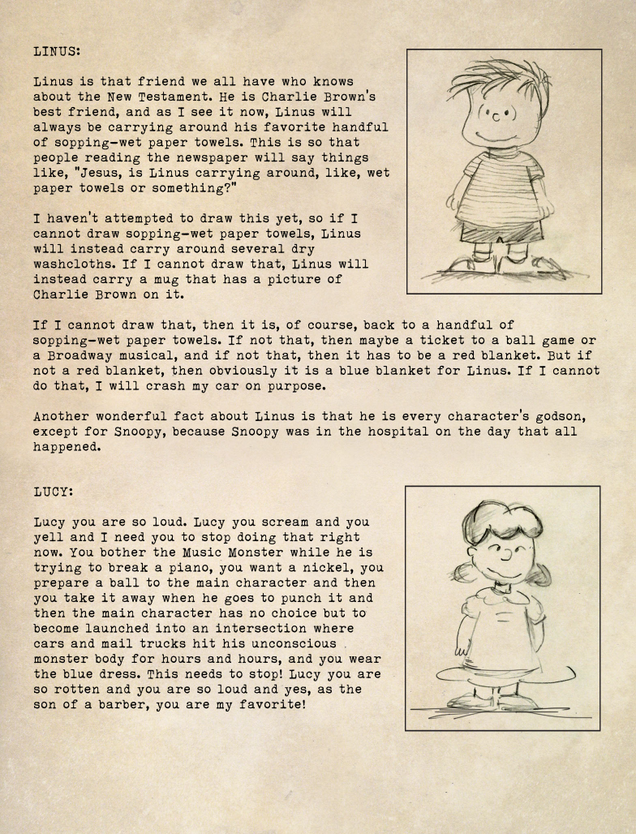 Illustration for article titled Incredible: Charles Schulz’s Recently Discovered Journals Reveal The Fascinating Backstory Behind ‘Peanuts’